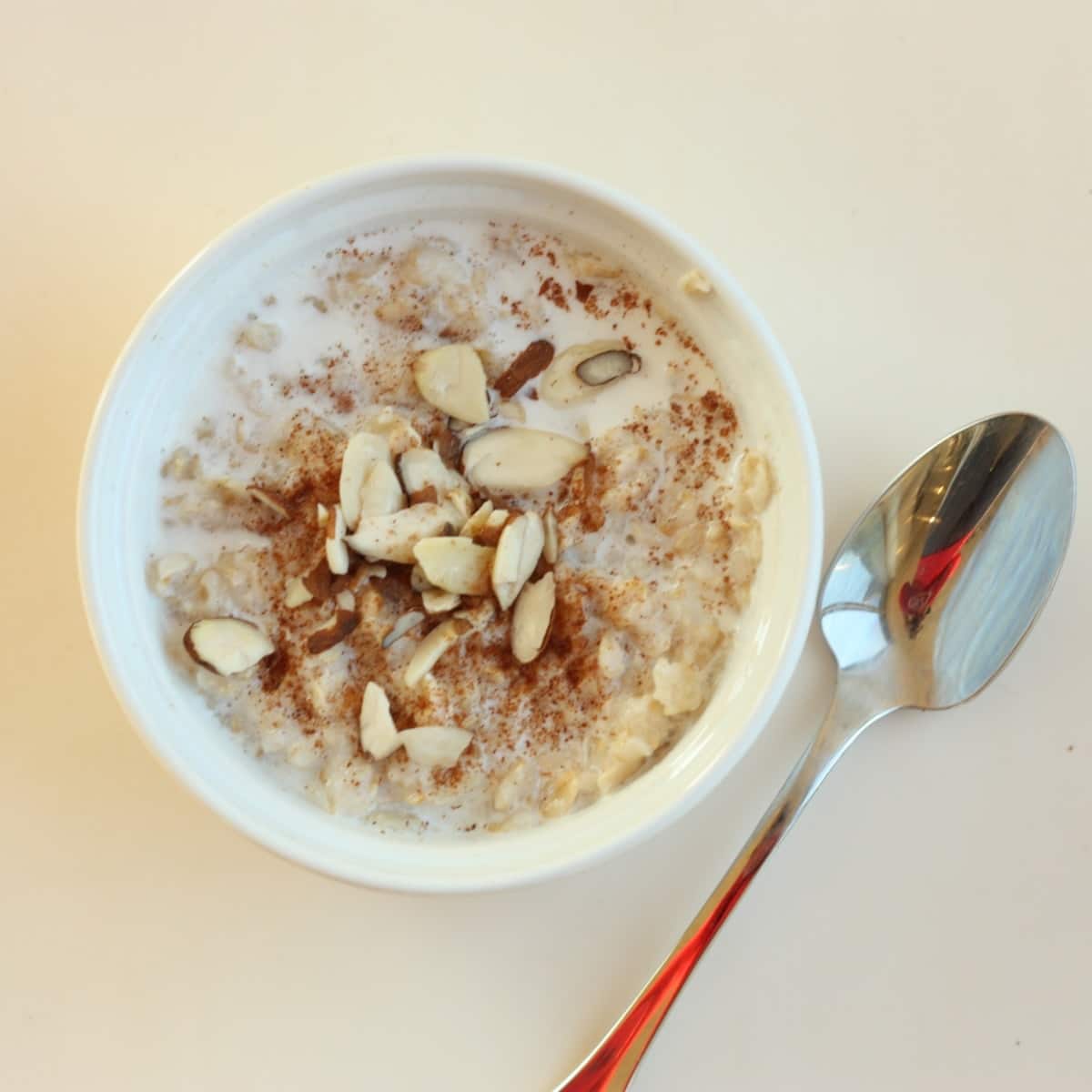 Cinnamon Almond Oatmeal Super Healthy Kids